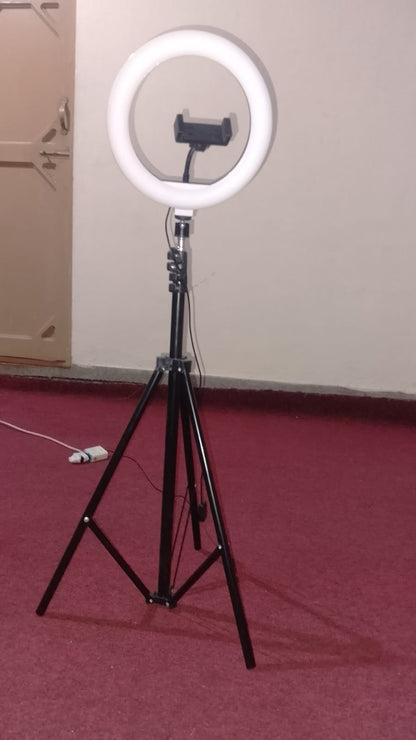LED Ring Light with 7 Feet Adjustable Tripod Stand