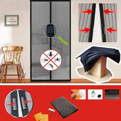Mosquito Magic Mesh Door Magnetic Auto Closing Insect