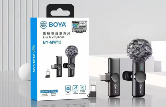 BOYA Wireless Lavalier Microphone