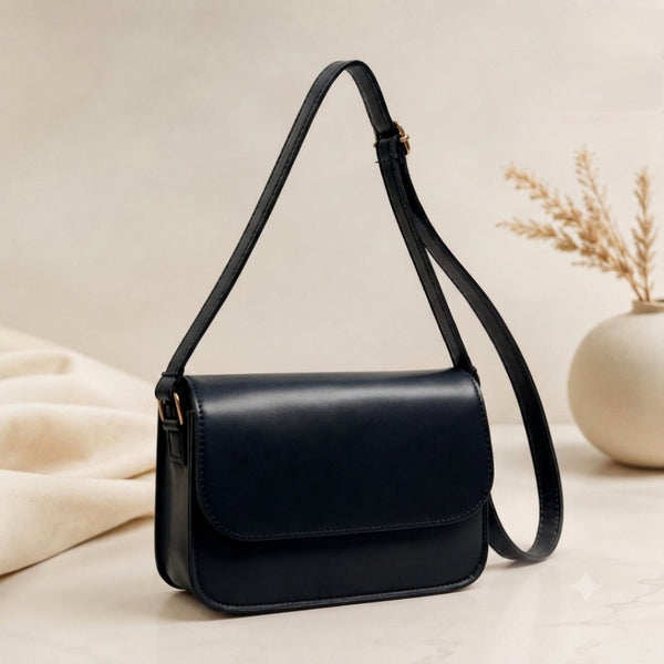 Classic Women's Leather Crossbody Shoulder Bag