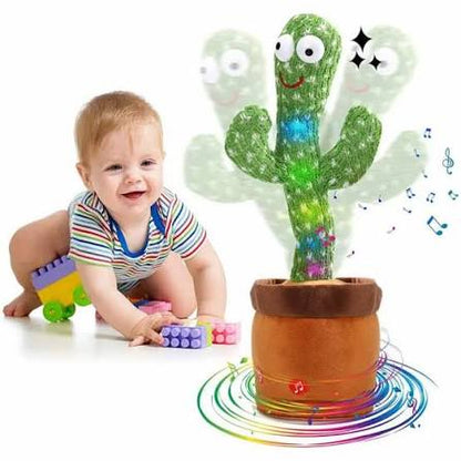 Dancing & Singing Cactus Toy with Music & Voice Repeat