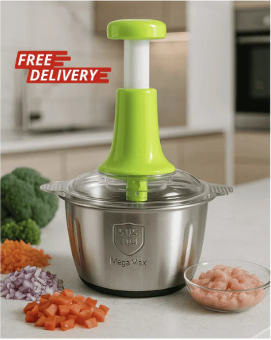 Effortless Bowl Vegetable Chopper & Meat Mincer