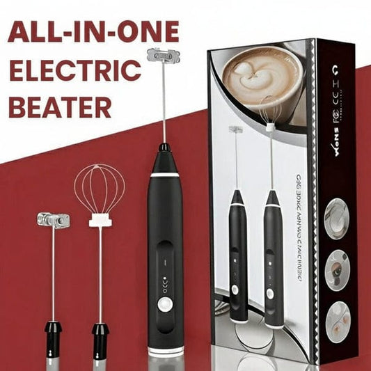 Rechargeable Electric Coffee Beater