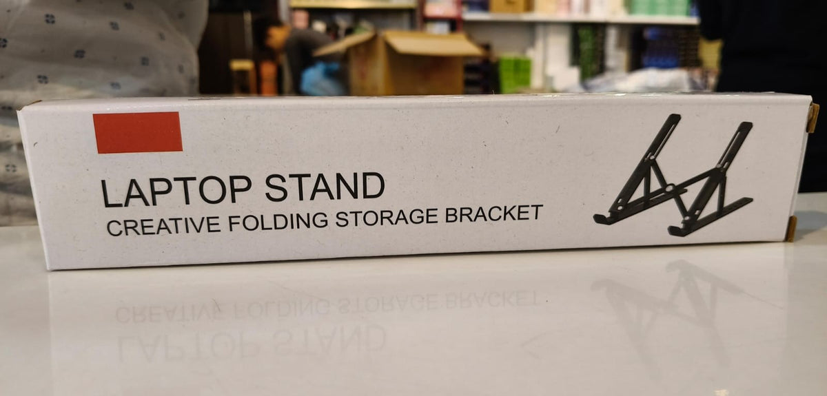 Folding Adjustable Steel Laptop Stand