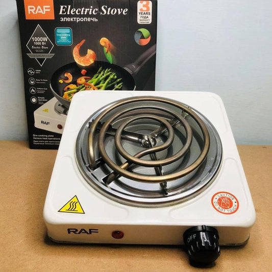 RAF 1000W Single Electric Stove