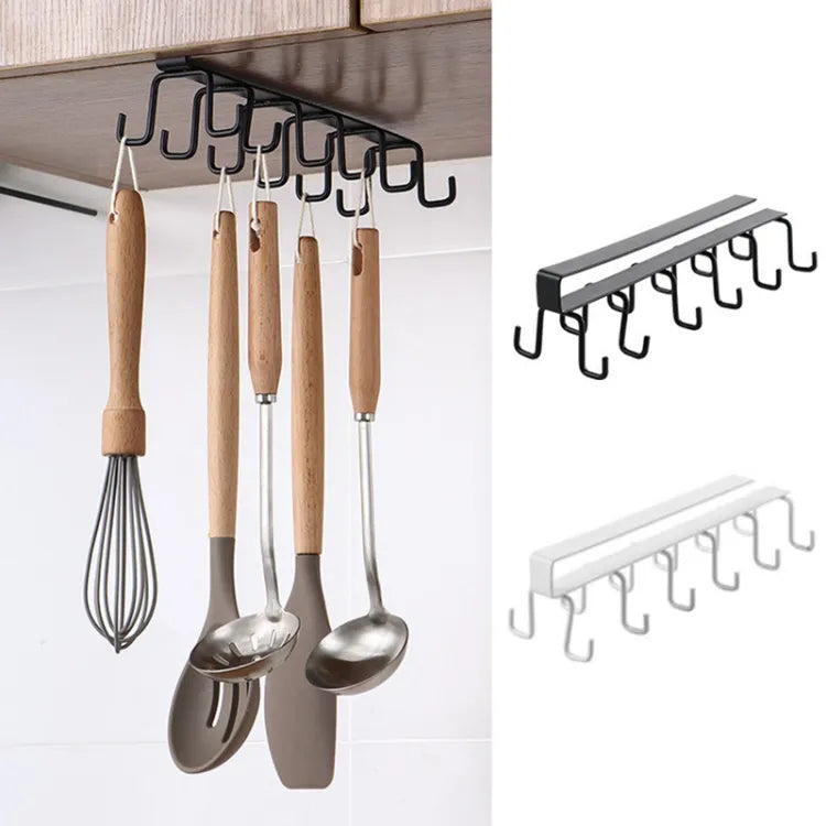 Under Cabinet Cup Holder Rack