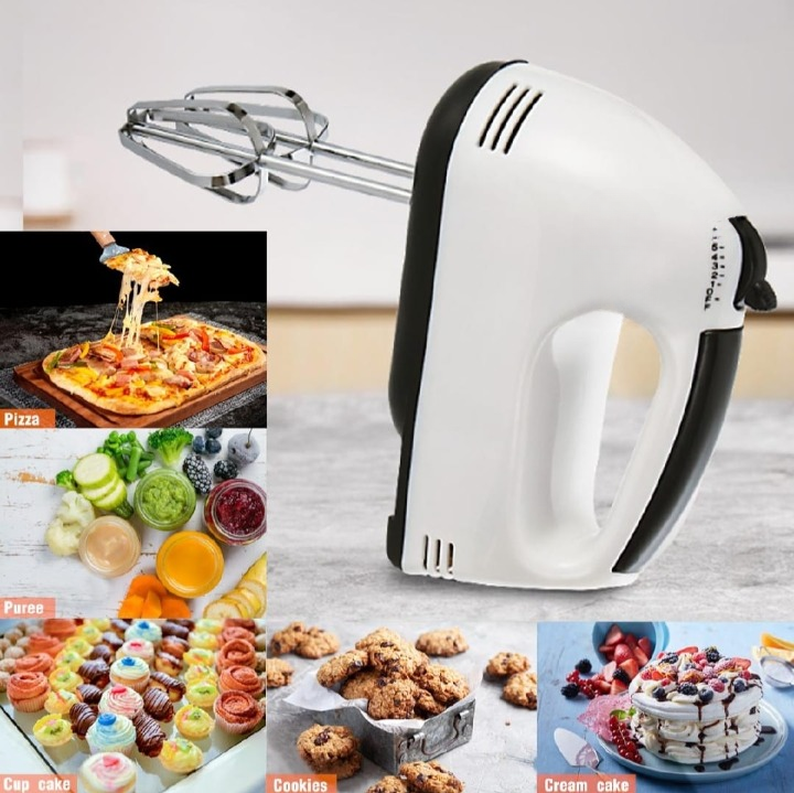 Electric Hand Mixer Machine – Cake, Eggs & Baking