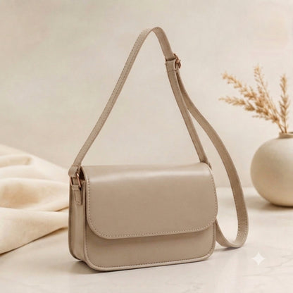 Classic Women's Leather Crossbody Shoulder Bag