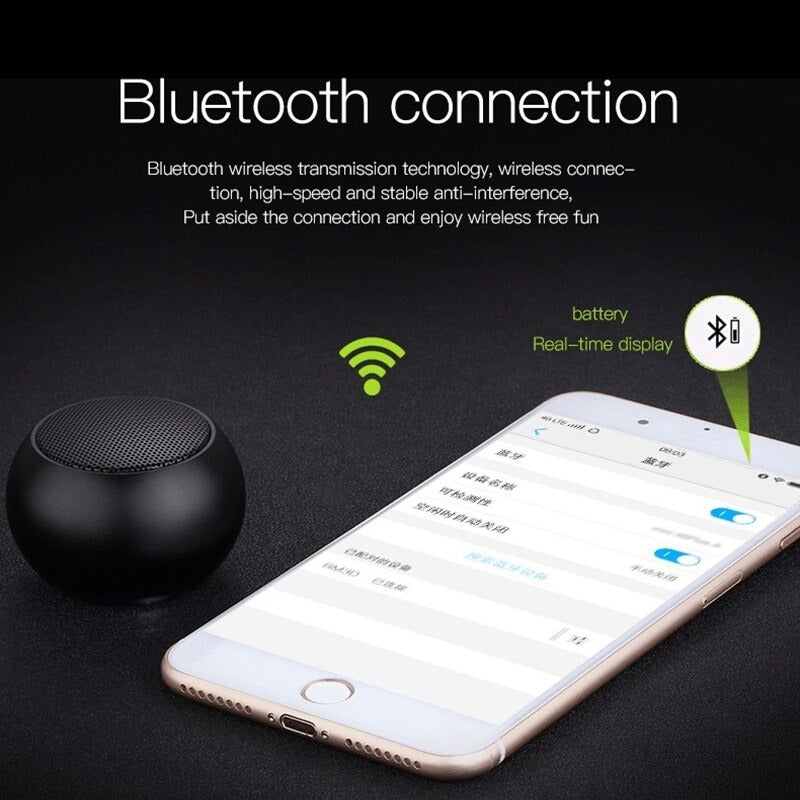 Mini Wireless Bluetooth & Rechargeable Speaker