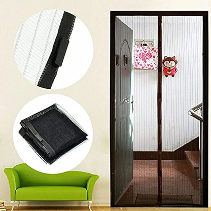 Mosquito Magic Mesh Door Magnetic Auto Closing Insect